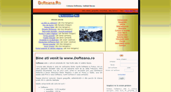 Desktop Screenshot of dofteana.ro